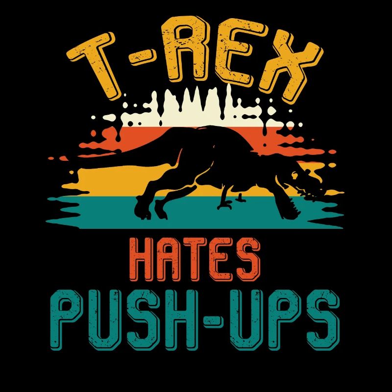 T-Rex dinosaur Dino pushups