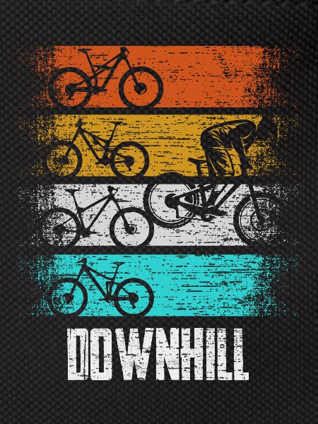 Downhill Cyclisme Retro