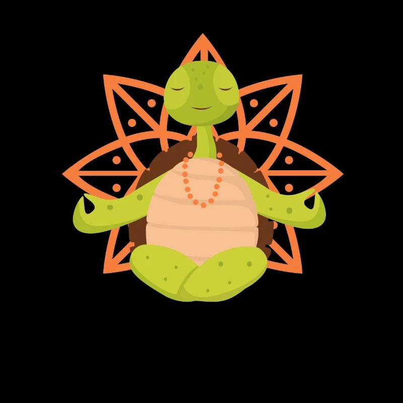 Yoga turtle