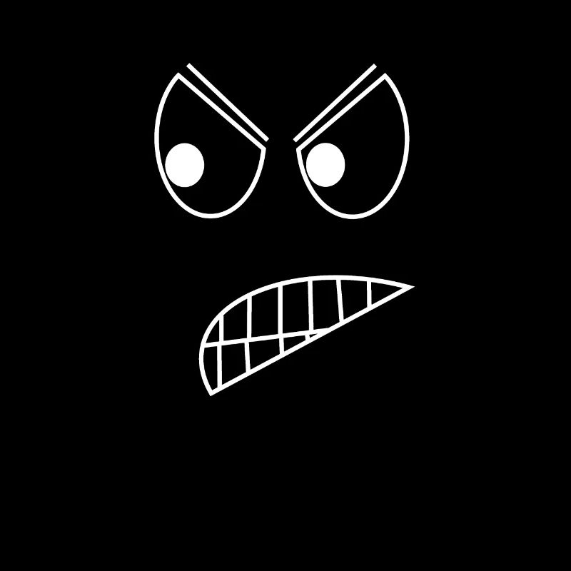 Smily wütend angry sauer Stress Ärger