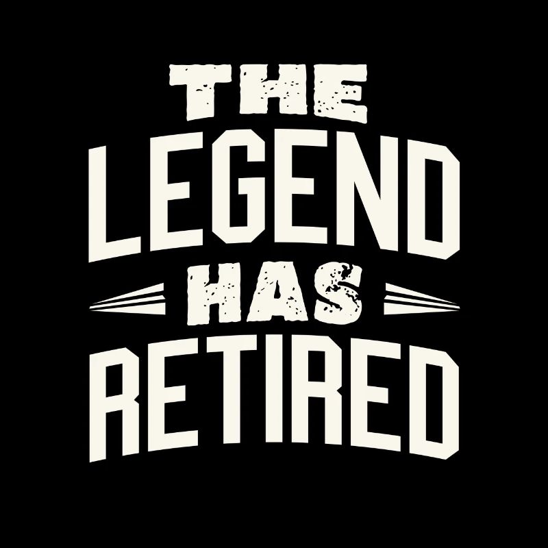The legend is retired