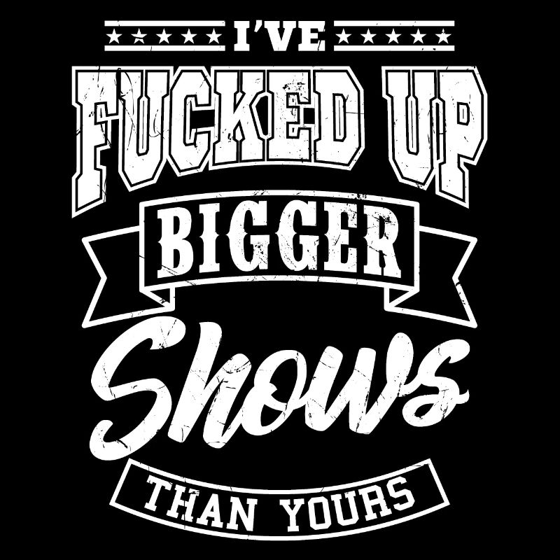 I'VE FUCKED UP SHOWS Lichttechniker Tontechniker