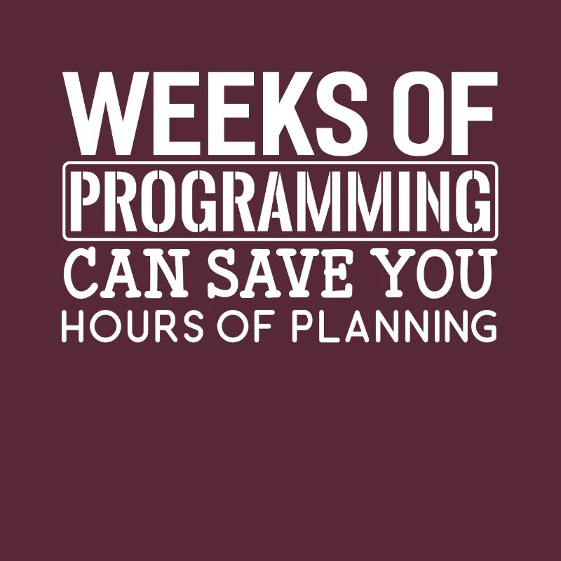 Programmer Weeks Of Programming
