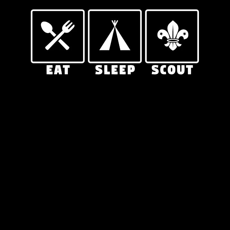 tees Vector Smart Object 009Eat sommeil scout scout
