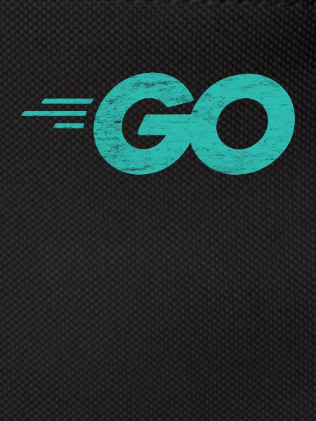 Go-Programmiersprache mit Go-Logo in Not