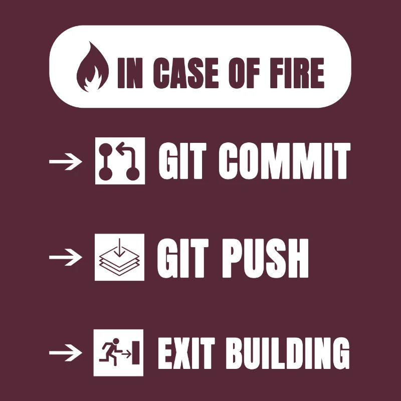 Git fire Funny