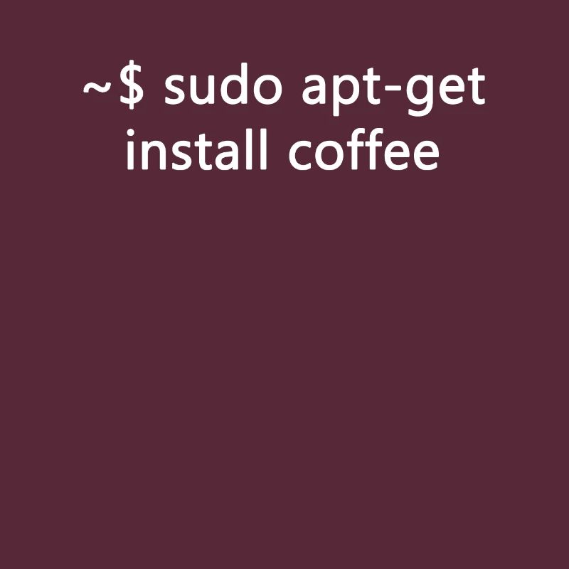 Sysadmin Linux Sudo Apt-Get Install Coffee