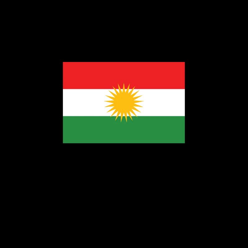 Drapeau du Kurdistan drapeau kurde YPG Kurde Afrin