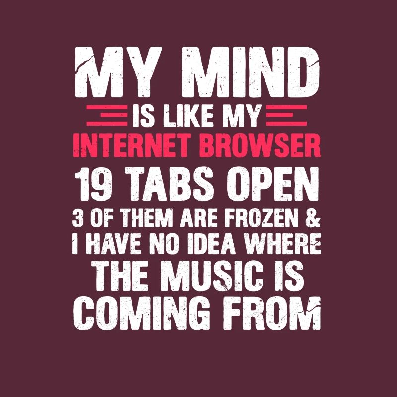 Internet Gedanken Programmierer Nerd Geschenk