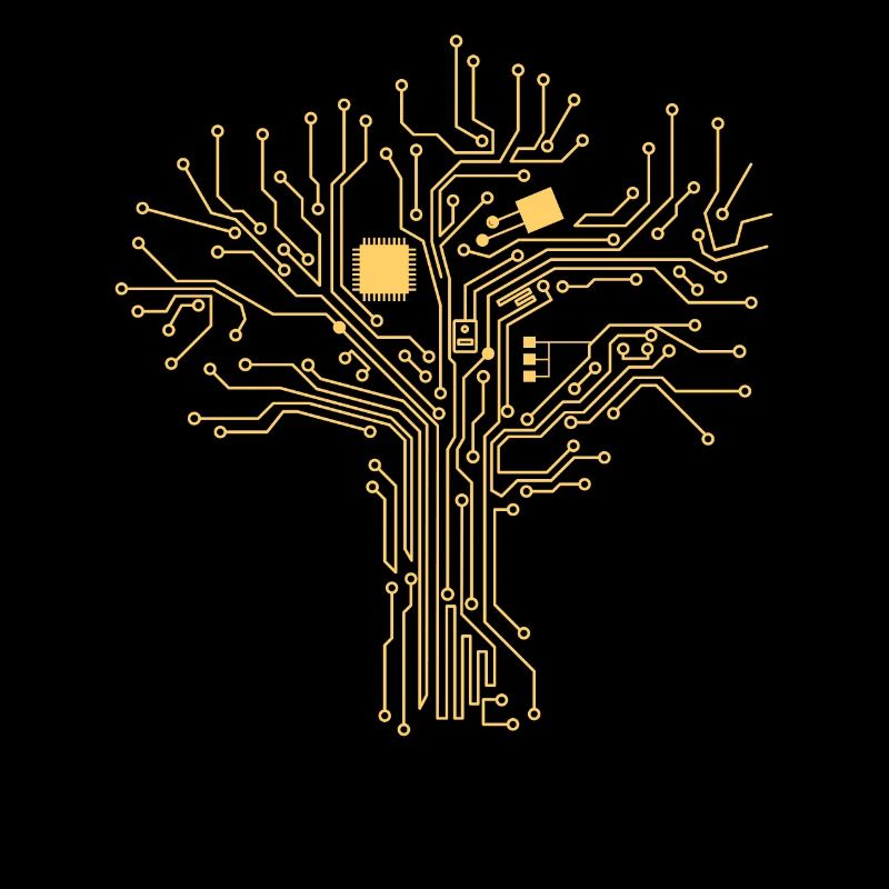 Tree of Tech Nerd Life CPU