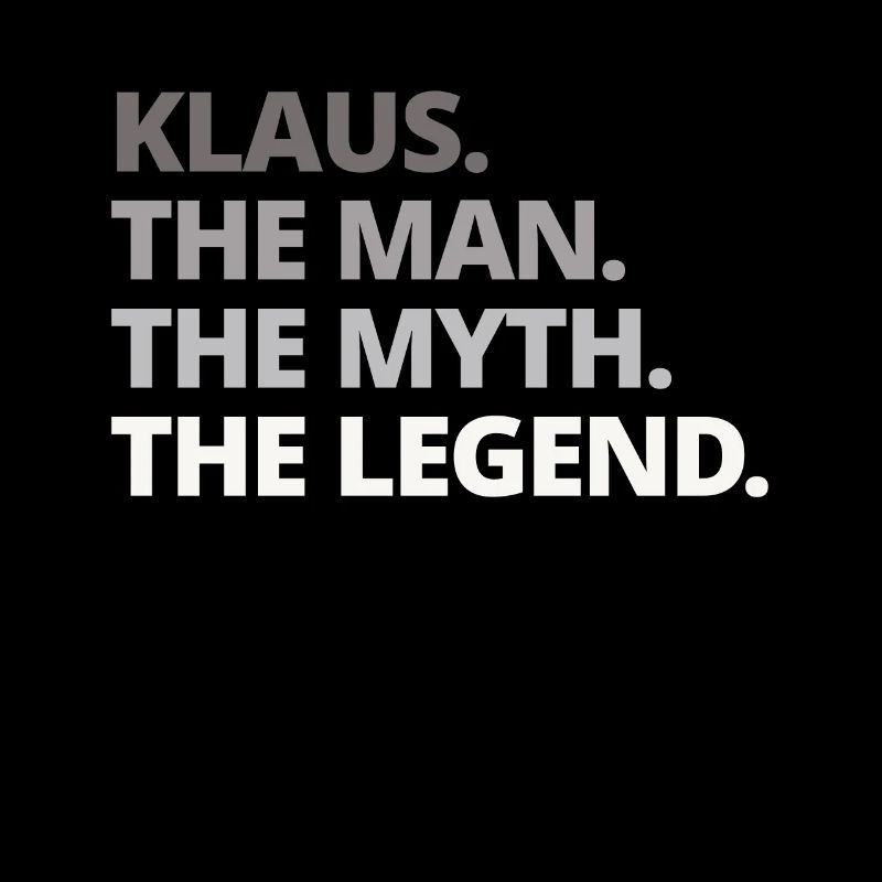 Nom de Klaus disant cadeau