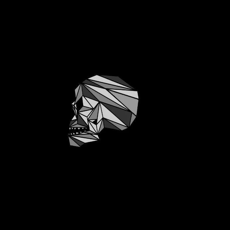 scull cyber punk