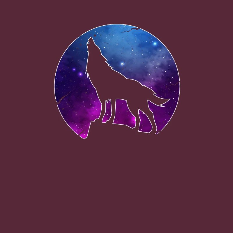 Wolf Wölfe Heulen Wolfpack Werwolf Geschenk