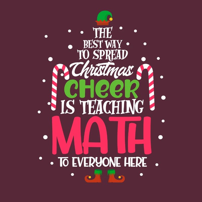 Math Teacher Christmas Math Teacher Gift