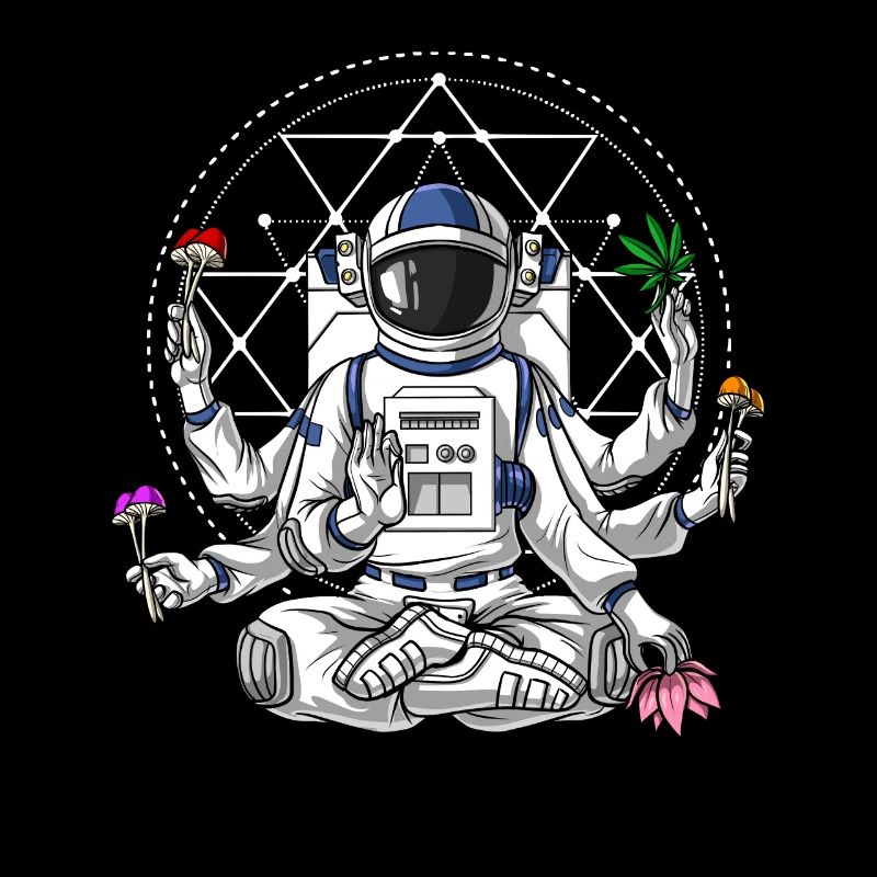 Psychonaut Psychedelic Astronaut Meditation