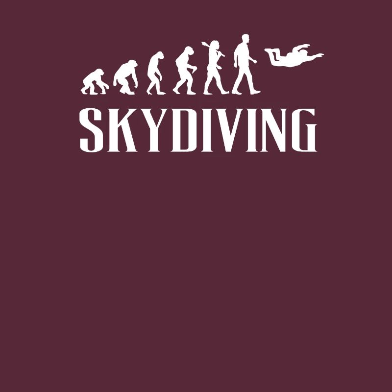 Skydiving Evolution Gift Idea