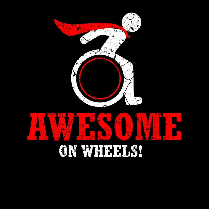 Rollstuhl Rollstuhlfahrer Behinderung Geschenk