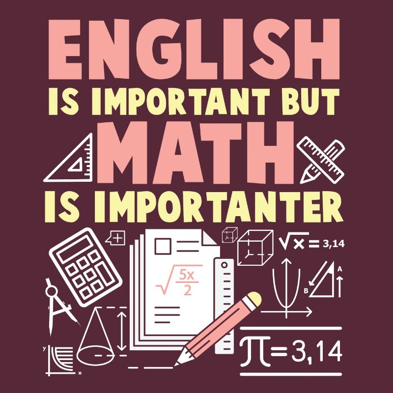 English math is important math nerd