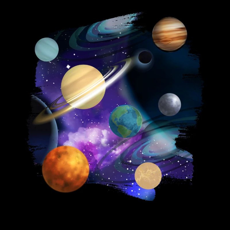 Planets graphic done