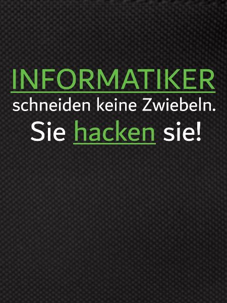 Informatiker Programmierer Hacker