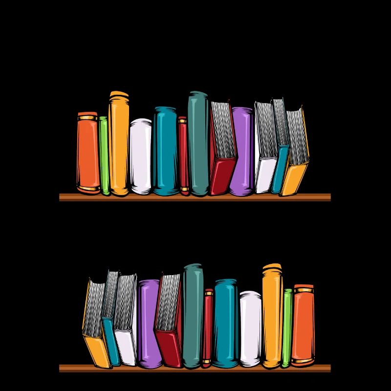 No shelf control saying books reader gift