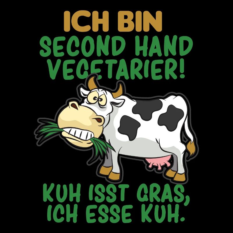 SECOND HAND VEGETARIER FLEISCHESSER HUMOR