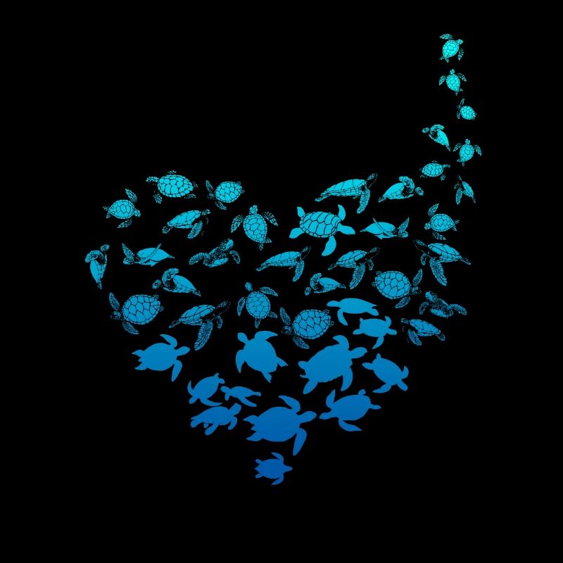 Turtle heart love