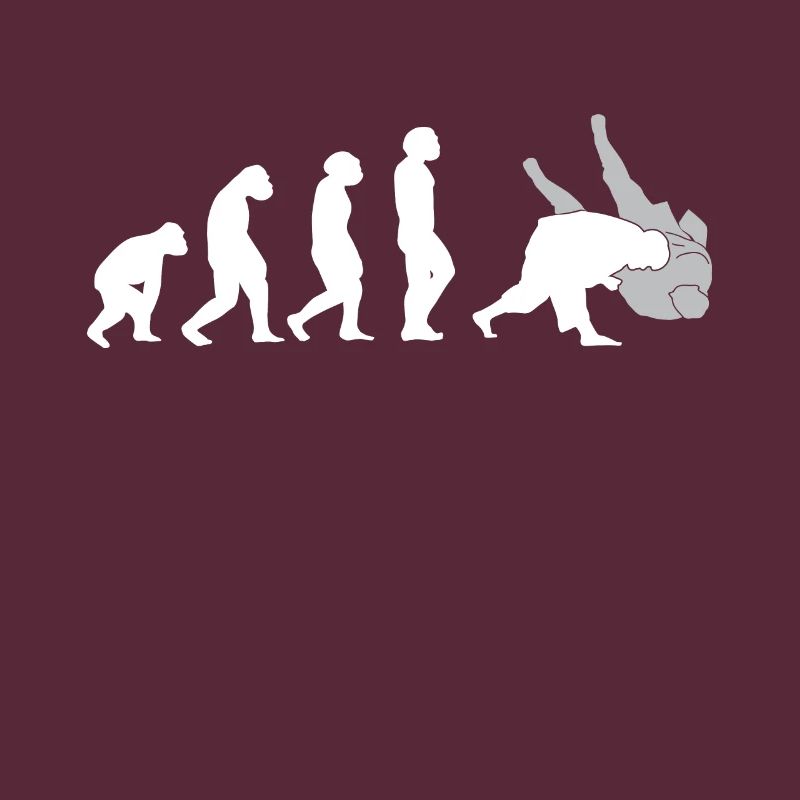 Judo Evolution cooles Judoka Retro Geschenk