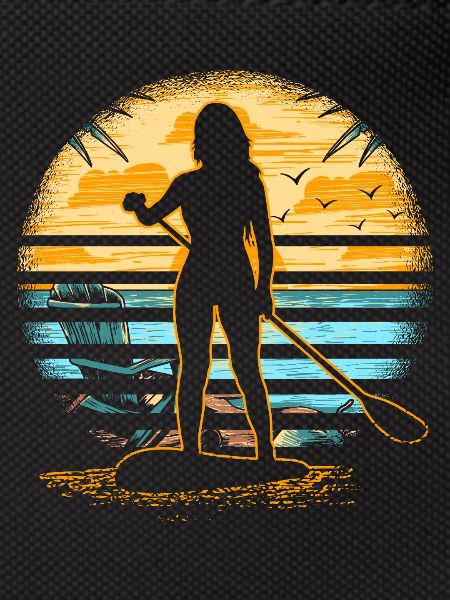 Surfbrett Mädchen