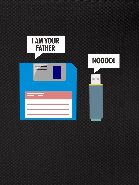 Floppy disk and USB