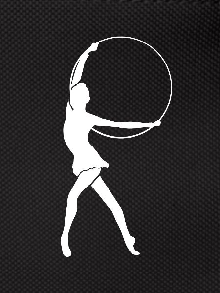 Rhythmic gymnastics with tires