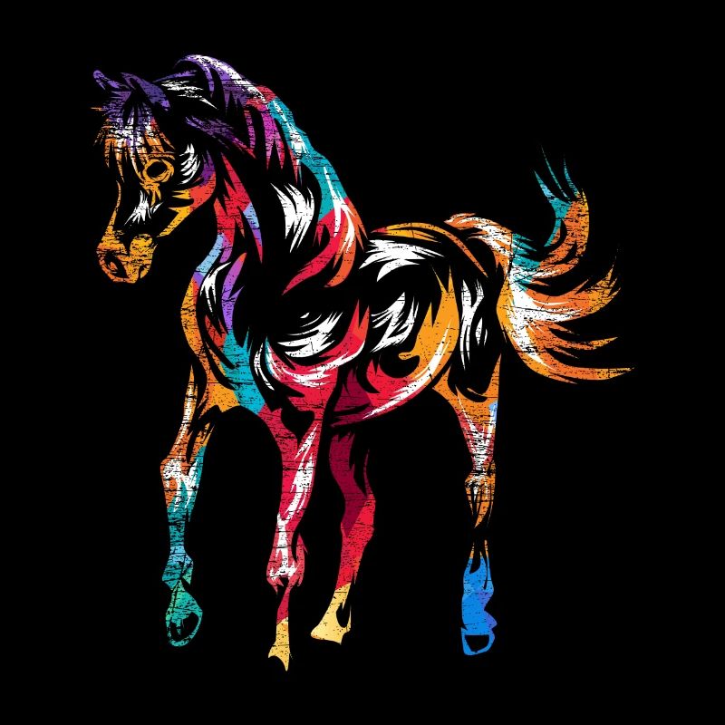 Cheval arabe arabe