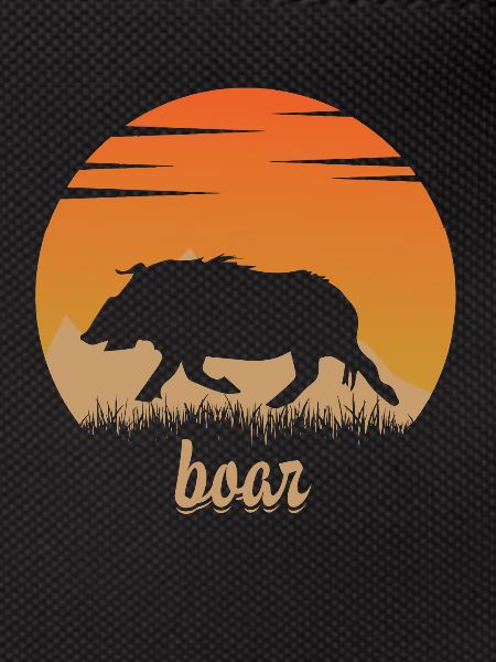 Wild boar in nature