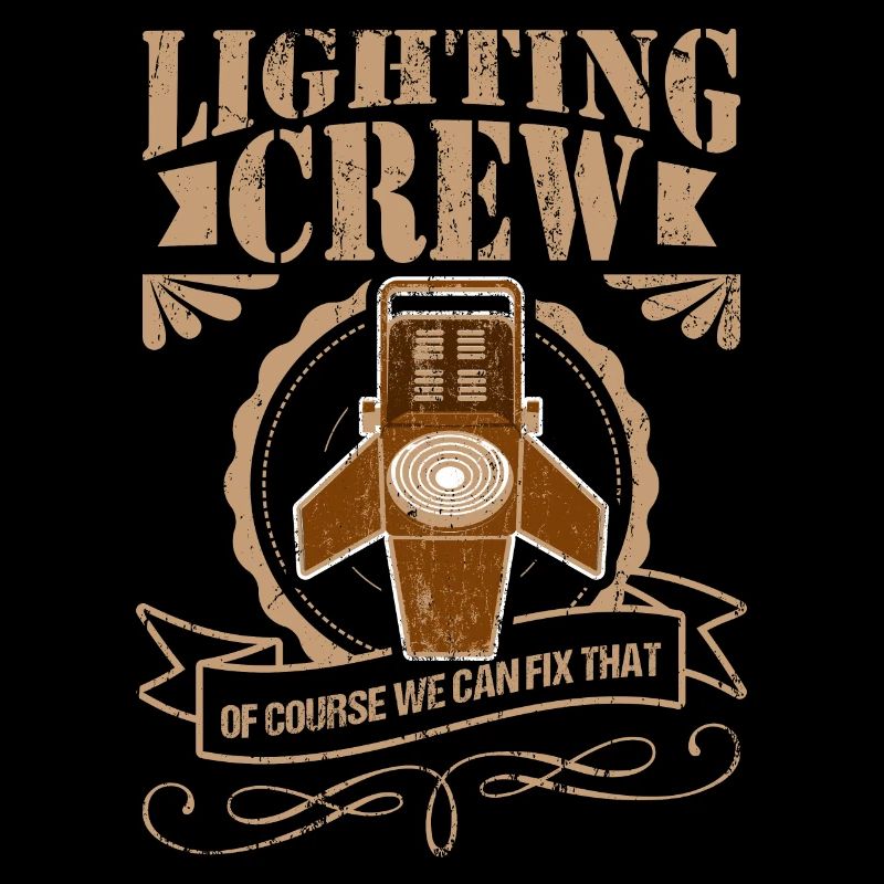 LIGHTING CREW Lichttechniker Show Geschenk Veranst