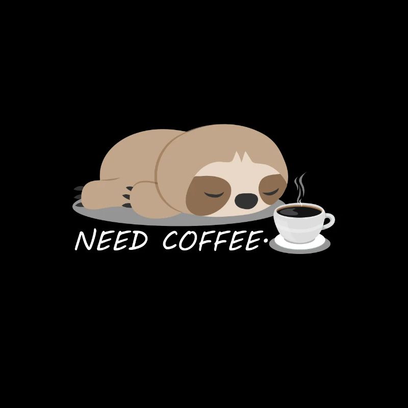 Faultier Kaffee Tier