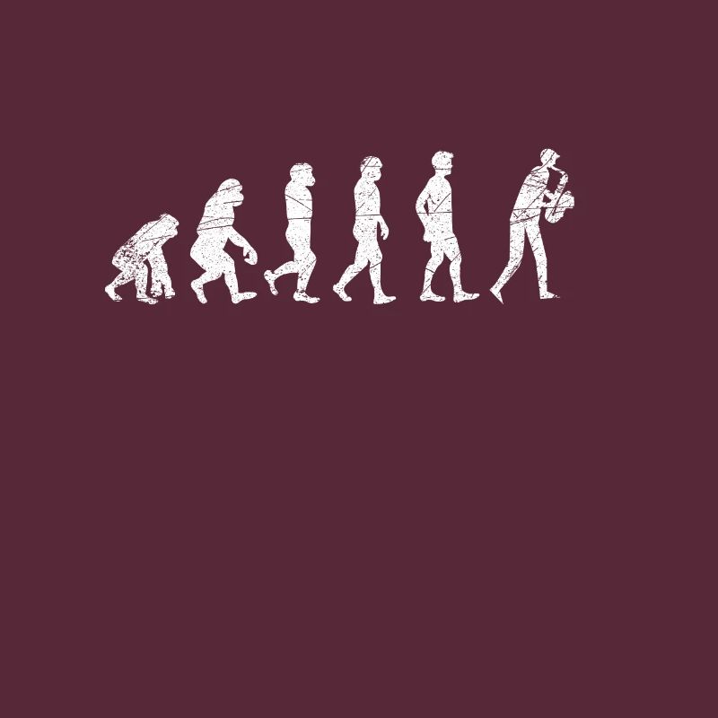 Saxophone Musicien Evolution