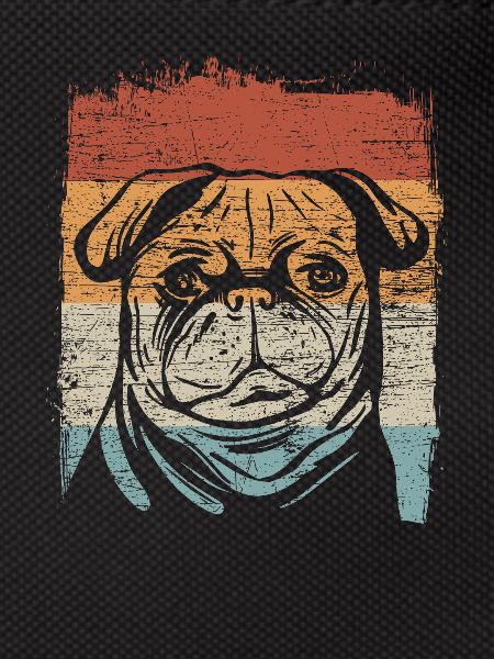 Pug pug retro
