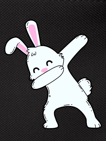 Dabbing bunny