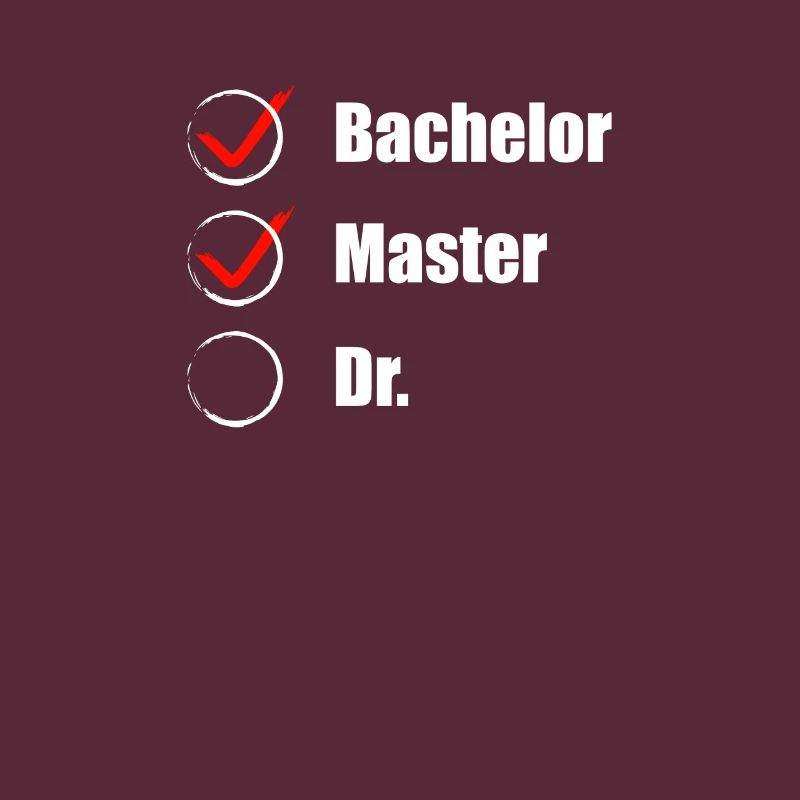 Master's Degree PhD Student Checklist Gift Idea