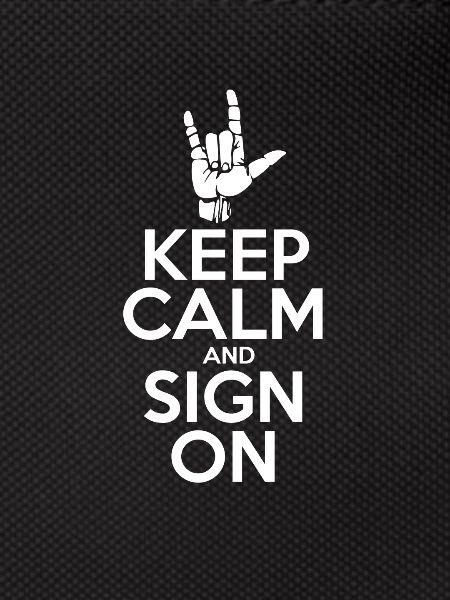 Sign language