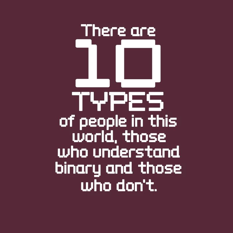 Binär Code Programmierer Computer Nerd Geschenk