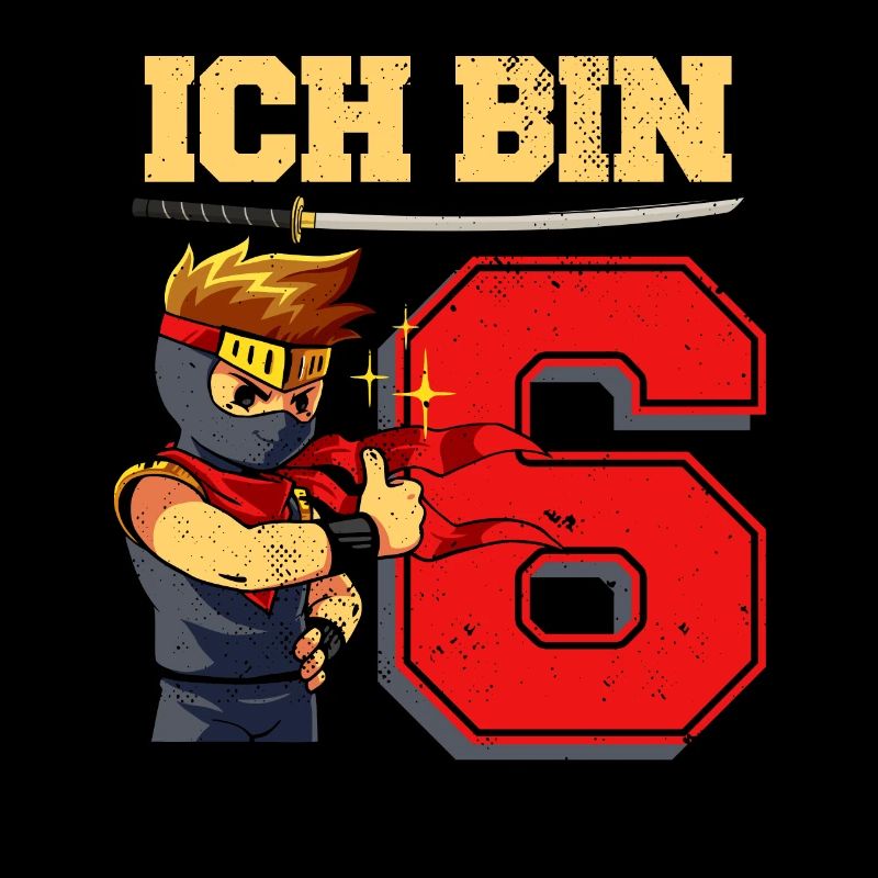 6. Geburtstag Jungen Ninja Geschenk