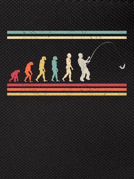 Evolution fishing angler - retro