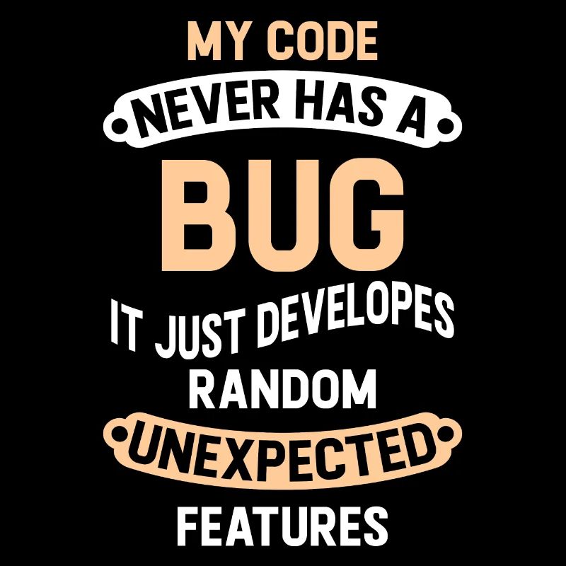 Programmer - My Code Never Has A Bug