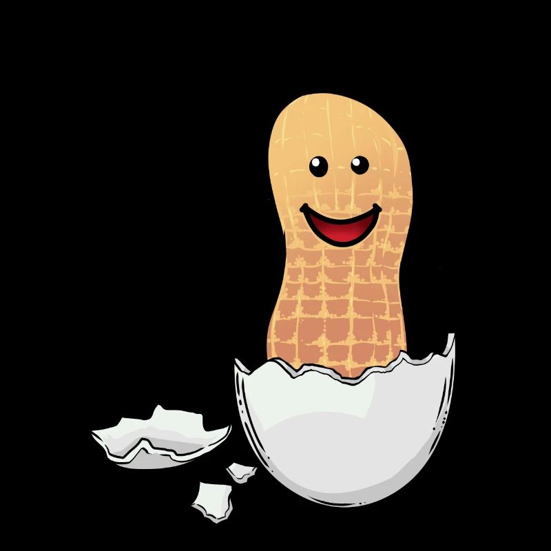 Peanut Baby EggShell Fantasy Happy Easter Egg