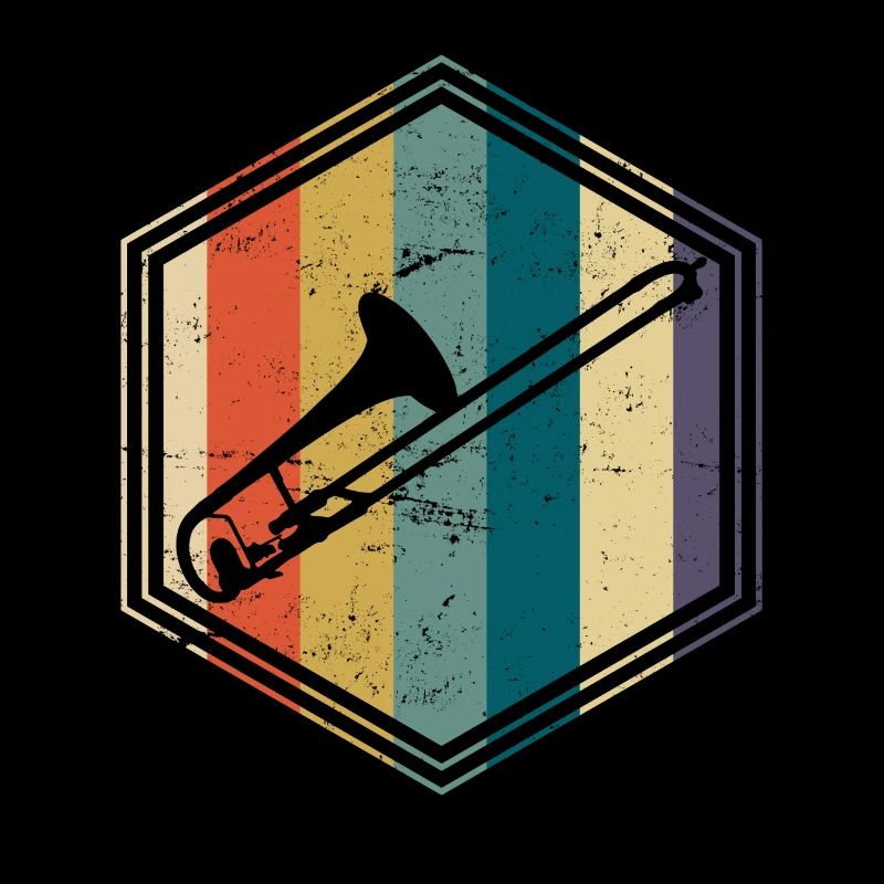 Retro Posaune