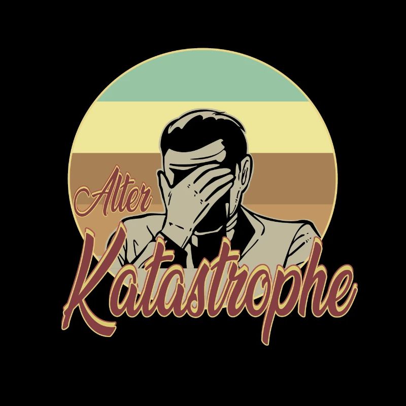 Ancien style vintage de catastrophe