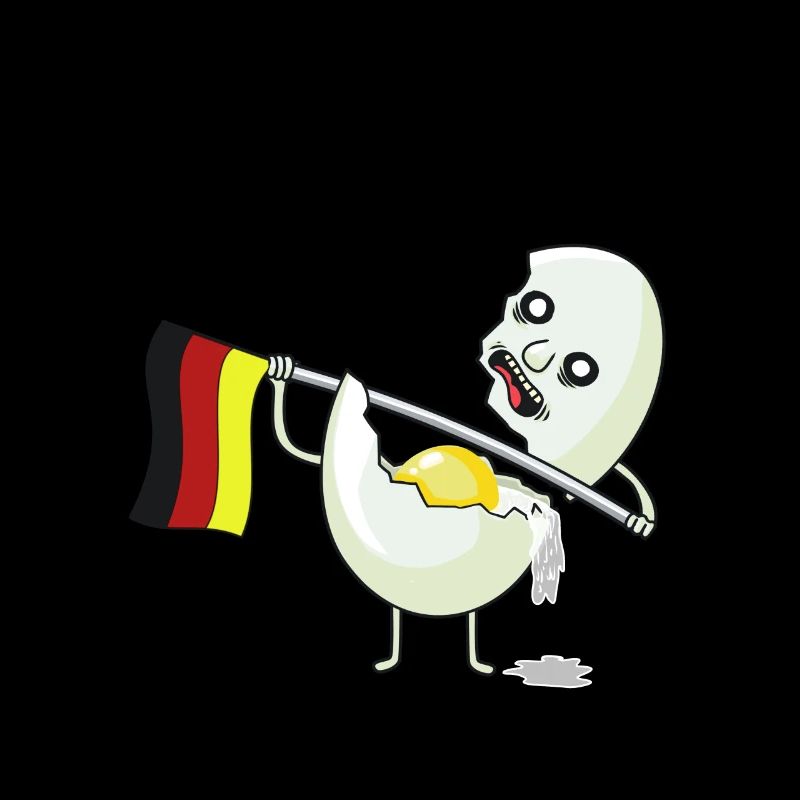 German Soft Egg Germany Flag Fun Flag