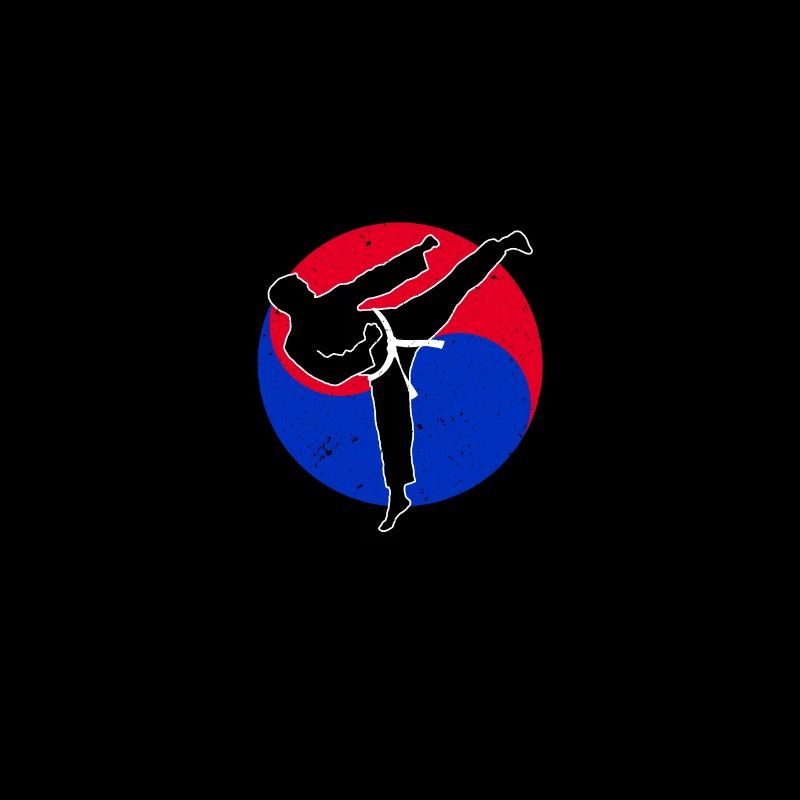 Taekwondo Drapeau Corée
