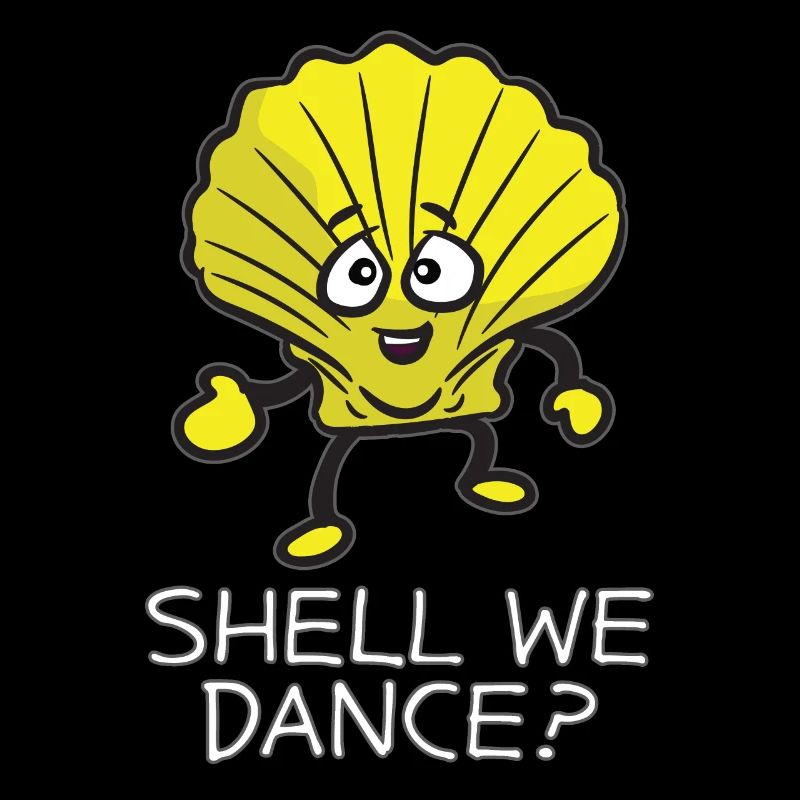 SHELL WE DANCE Funny Dancing Shell Humor